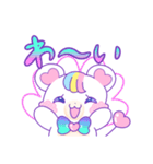 毎日使いやすい！ ぽわくまちゃん パート1（個別スタンプ：15）