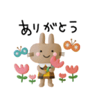 POPなうさぎさん✳︎夏のスタンプ✳︎暑いね（個別スタンプ：1）