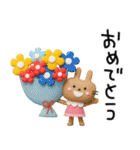 POPなうさぎさん✳︎夏のスタンプ✳︎暑いね（個別スタンプ：11）