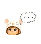女の子の無難なスタンプ4（個別スタンプ：14）