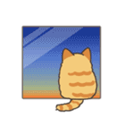 交錯にゃんこ3（個別スタンプ：25）