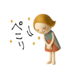 mottoのおとな女子ドール♡日常（個別スタンプ：5）