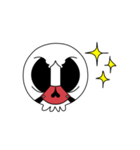 【動く♪】051 まばたきガイコツスタンプ（個別スタンプ：18）
