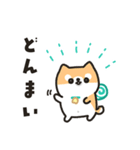 柴犬たけちよのゆるい毎日（個別スタンプ：4）