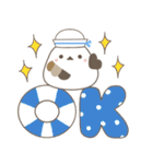 飛び出す！ねことシマエナガ 夏スタンプ2（個別スタンプ：2）