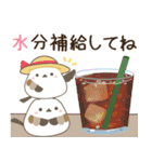 飛び出す！ねことシマエナガ 夏スタンプ2（個別スタンプ：16）