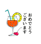夏を感じるモチーフのスタンプ（個別スタンプ：16）