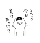 野球好きネコ（個別スタンプ：4）
