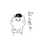 野球好きネコ（個別スタンプ：16）