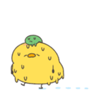 へんてこなヒヨコの暑すぎる夏（個別スタンプ：12）