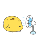 へんてこなヒヨコの暑すぎる夏（個別スタンプ：25）