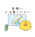 へんてこなヒヨコの暑すぎる夏（個別スタンプ：30）