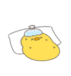 へんてこなヒヨコの暑すぎる夏（個別スタンプ：32）