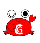 【Crab Garden】かにちゃんスタンプ（個別スタンプ：3）