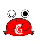 【Crab Garden】かにちゃんスタンプ（個別スタンプ：4）