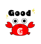 【Crab Garden】かにちゃんスタンプ（個別スタンプ：20）