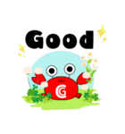 【Crab Garden】かにちゃんスタンプ（個別スタンプ：21）