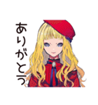 元気なキュートなオンニ応援★（個別スタンプ：7）
