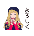 元気なキュートなオンニ応援★（個別スタンプ：8）