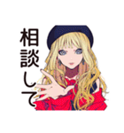 元気なキュートなオンニ応援★（個別スタンプ：10）
