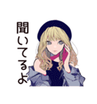 元気なキュートなオンニ応援★（個別スタンプ：11）