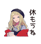 元気なキュートなオンニ応援★（個別スタンプ：13）