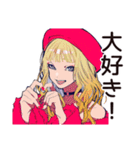 元気なキュートなオンニ応援★（個別スタンプ：18）
