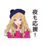 元気なキュートなオンニ応援★（個別スタンプ：40）