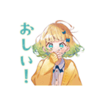 毎日使える★使いやすい女の子（個別スタンプ：13）