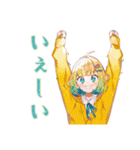 毎日使える★使いやすい女の子（個別スタンプ：15）