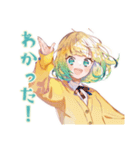 毎日使える★使いやすい女の子（個別スタンプ：33）