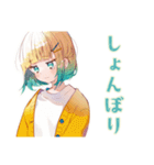 毎日使える★使いやすい女の子（個別スタンプ：34）