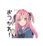 怒りマーク★げんきな女子高生（個別スタンプ：14）