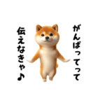 エッホエッホ柴犬（個別スタンプ：17）