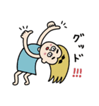昭和girl'sの感情☆（個別スタンプ：16）