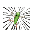 夏野菜の群れ（個別スタンプ：35）