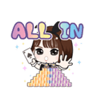 栗山莉緒のくりくりバニーちゃんスタンプ♡（個別スタンプ：16）