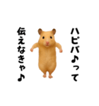 エッホエッホキンクマハムスター（個別スタンプ：18）