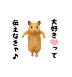 エッホエッホキンクマハムスター（個別スタンプ：21）