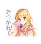 パーカーの女の子のカワイイ日常（個別スタンプ：7）