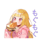 パーカーの女の子のカワイイ日常（個別スタンプ：15）