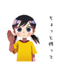 子ども（女の子）のはじめてのおつかい（個別スタンプ：39）