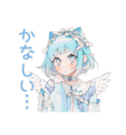 かまって天使ちゃん♡病みかわ系（個別スタンプ：17）