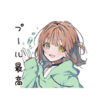 ゆるパーカーちゃんの夏（個別スタンプ：25）