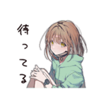ゆるパーカーちゃんの夏（個別スタンプ：26）