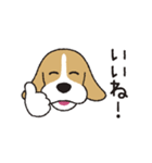 ビーグル犬「ピノ」（改）（個別スタンプ：2）