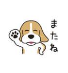 ビーグル犬「ピノ」（改）（個別スタンプ：22）