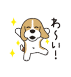 ビーグル犬「ピノ」（改）（個別スタンプ：38）