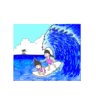 娘たちの夏のスタンプ（個別スタンプ：2）