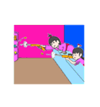 娘たちの夏のスタンプ（個別スタンプ：5）